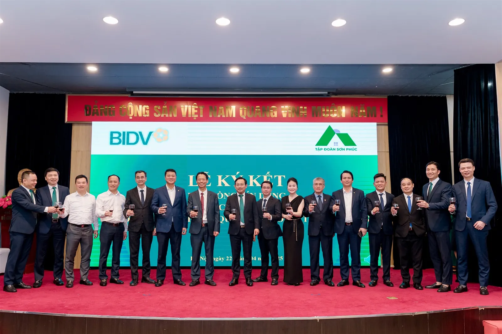 Tập đoàn Sơn Phúc và ngân hàng TMCP Đầu tư và Phát triển Việt Nam – Chi nhánh Hà Nội (BIDV Hà Nội) tổ chức lễ ký kết Hợp đồng tín dụng trị giá 1.080 tỷ đồng — ảnh 5