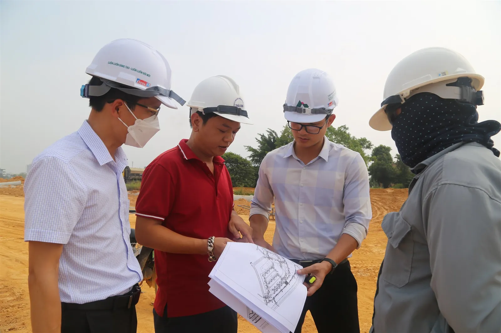 Cập nhật tiến độ thi công dự án KĐT mới bên bờ Sông Lô Tuyên Quang — ảnh 79