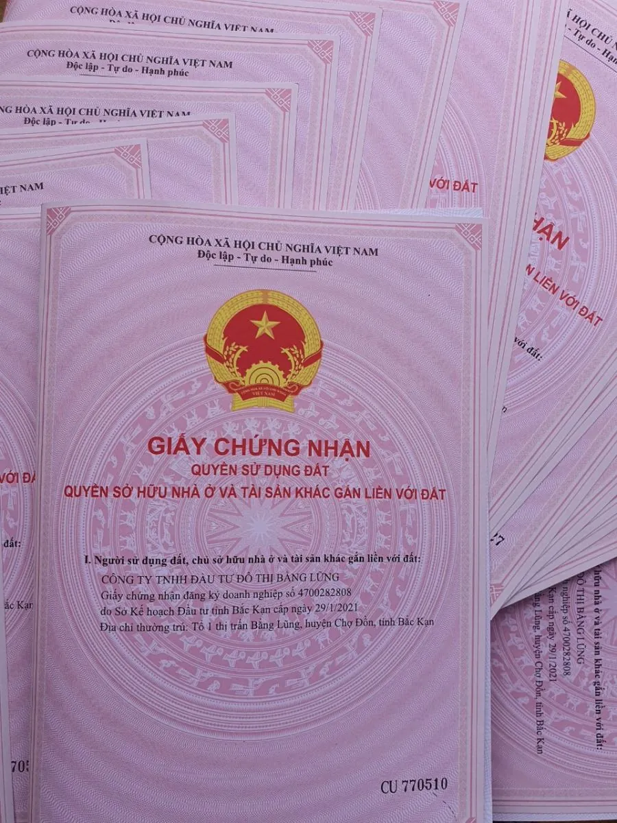 Cấp giấy chứng nhận quyền sử dụng đất tại khu đô thị Chợ Đồn — ảnh 2