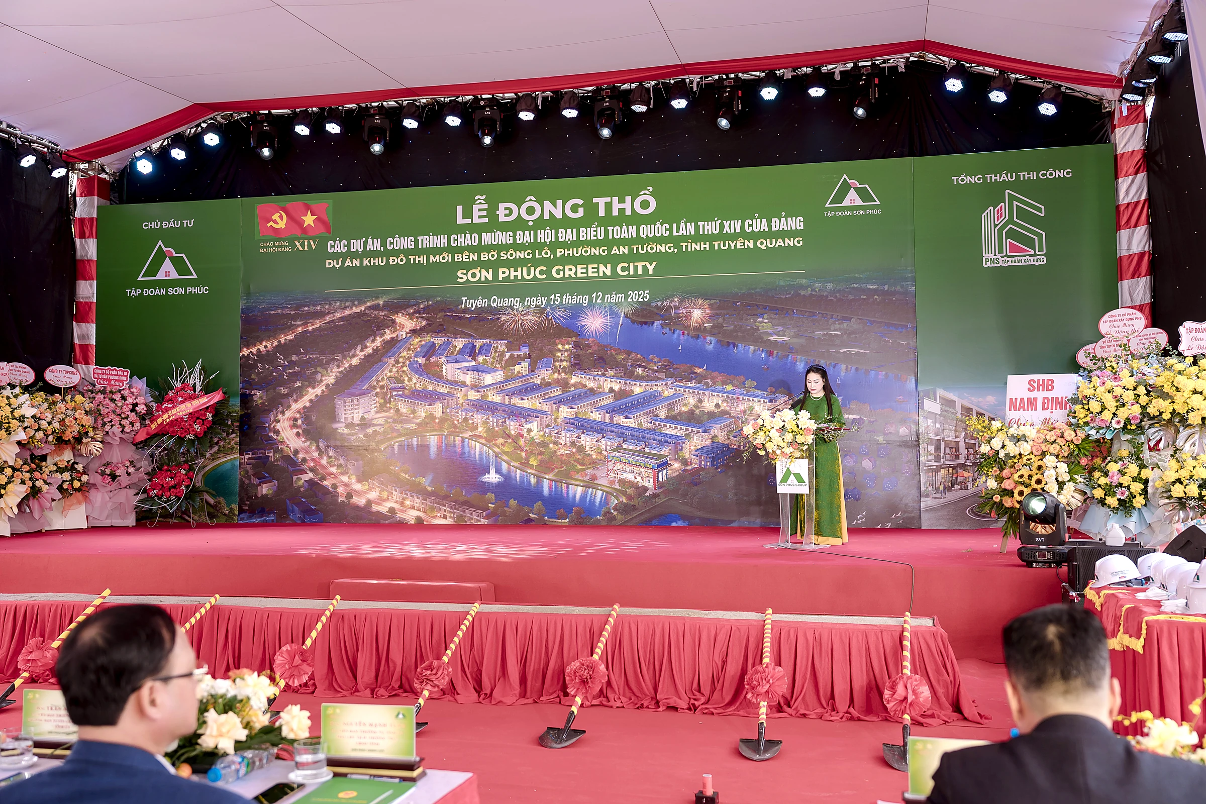 Động thổ Sơn Phúc Green City bên bờ Sông Lô, Tuyên Quang — ảnh 4