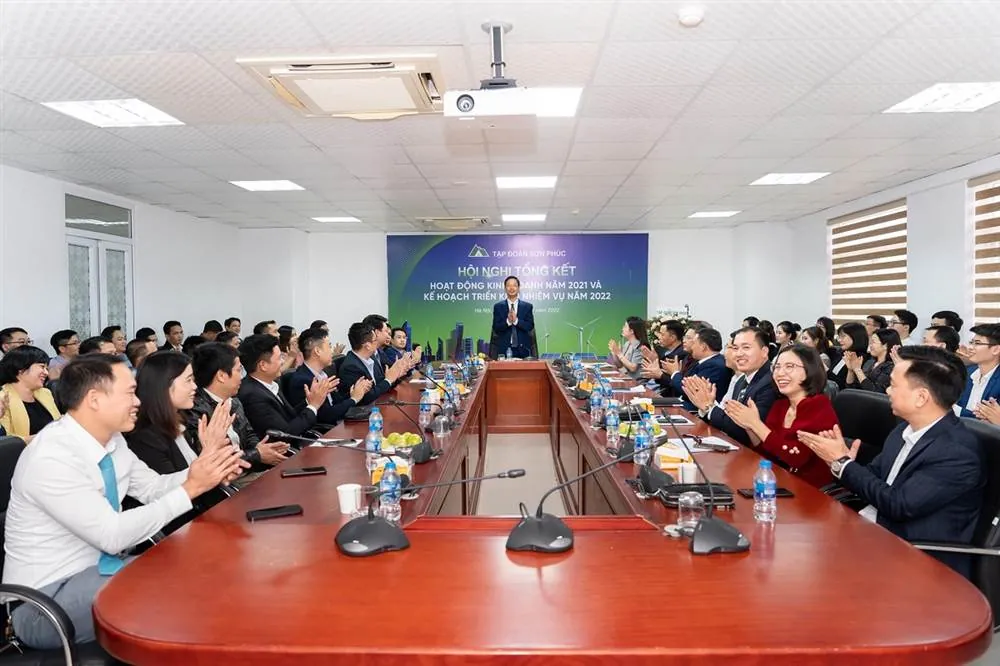 Sơn Phúc Group tổ chức lễ tổng kết năm 2021 và kế hoạch triển khai năm 2022