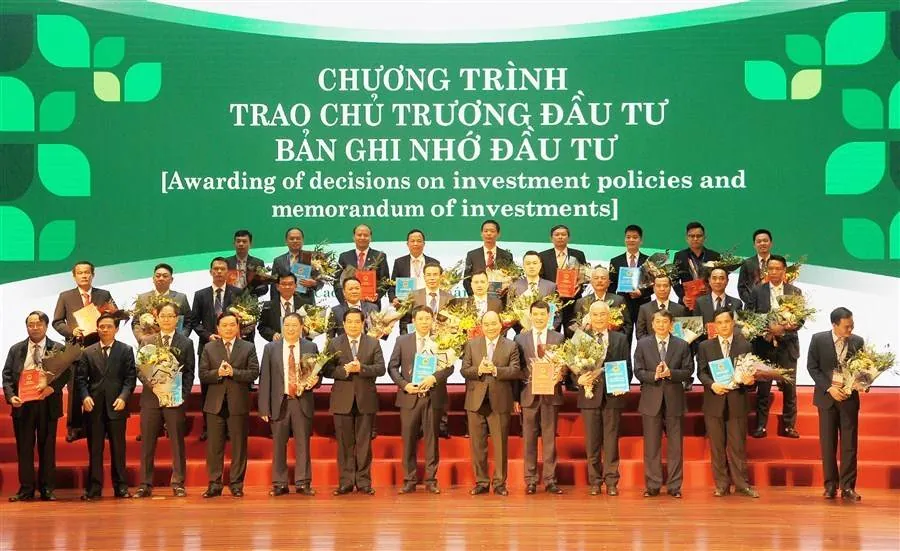 Sonphuc Group nhận giấy chứng nhận đầu tư tại hội nghị xúc tiến tỉnh Cao Bằng năm 2018