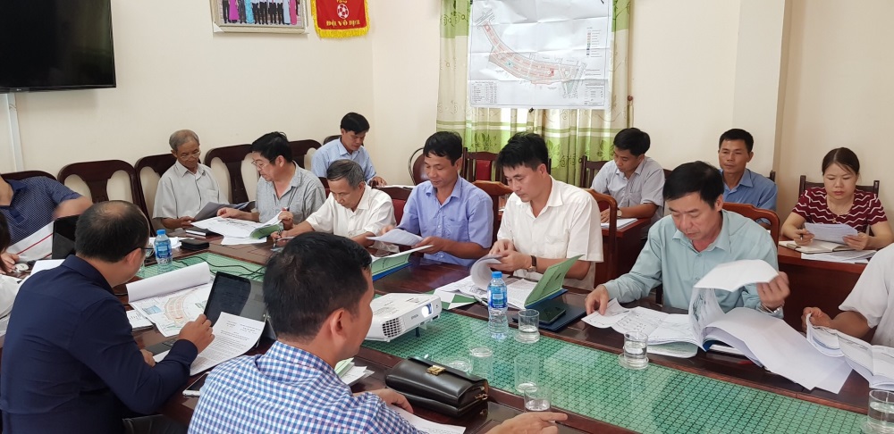 Họp lấy ý kiến về việc lập quy hoạch KĐT Sơn Phúc tại xã Đồng Sơn, TP Bắc Giangv Ngày 02/07/2018