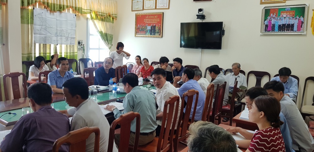Họp lấy ý kiến về việc lập quy hoạch KĐT Sơn Phúc tại xã Đồng Sơn, TP Bắc Giangv Ngày 02/07/2018