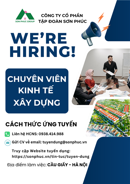 CHUYÊN VIÊN KINH TẾ XÂY DỰNG