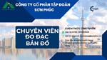 CHUYÊN VIÊN ĐO ĐẠC VÀ BẢN ĐỒ