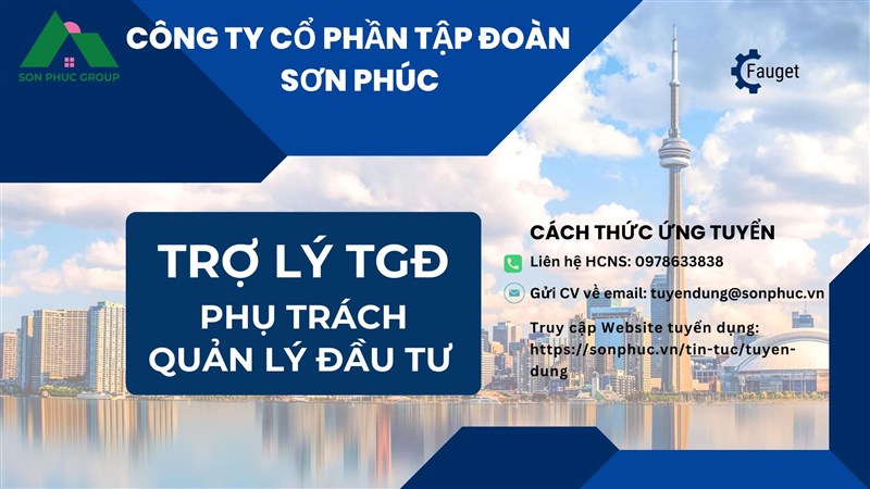 TRỢ LÝ TỔNG GIÁM ĐỐC
