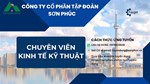 CHUYÊN VIÊN KINH TẾ KỸ THUẬT