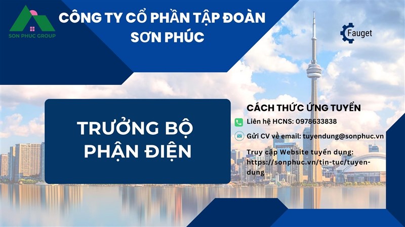 TRƯỞNG BỘ PHẬN ĐIỆN