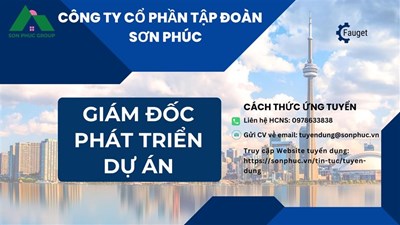 GIÁM ĐỐC PHÁT TRIỂN DỰ ÁN
