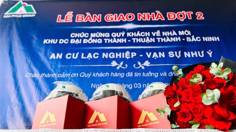 TẬP ĐOÀN SƠN PHÚC BÀN GIAO LOẠT CĂN HỘ TẠI BẮC NINH: MINH CHỨNG CHO CHỮ “TÍN” VÀ NĂNG LỰC THỰC THI