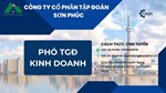 PHÓ TỔNG GIÁM ĐỐC KINH DOANH