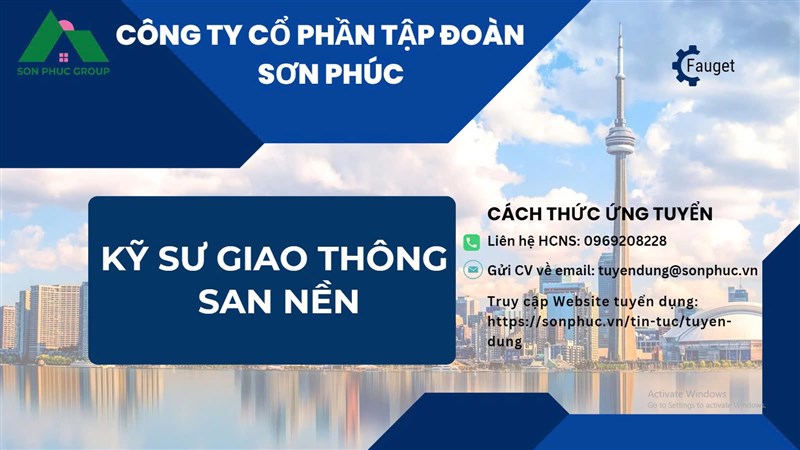 KỸ SƯ GIAO THÔNG SAN NỀN
