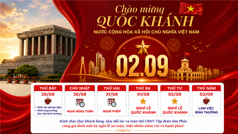 CHÀO MỪNG QUỐC KHÁNH 02/09/2026